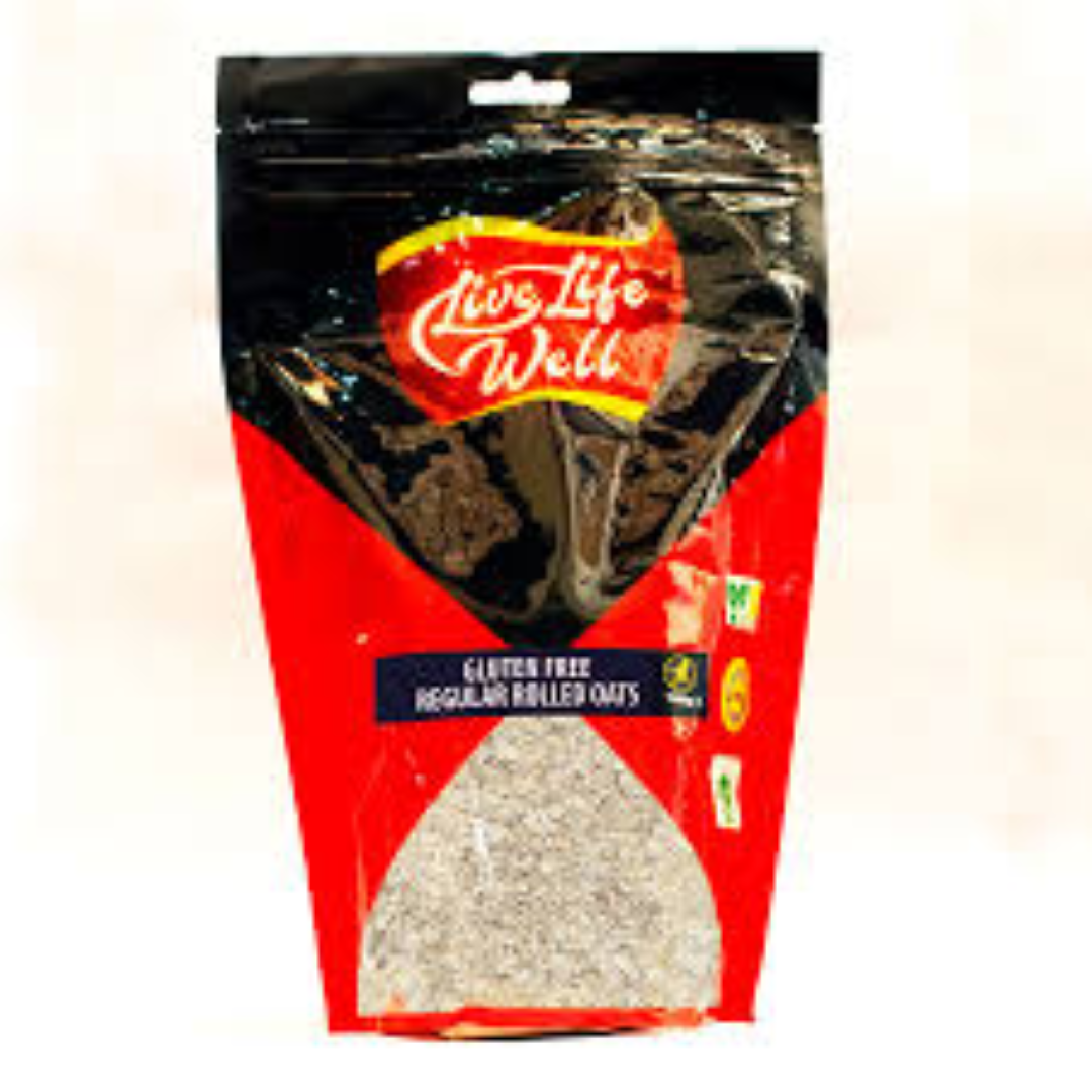 LIVE LIFE W ORG GF THICK ROLLED OATS 500G